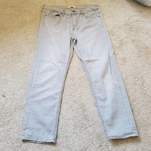 Calvin Klein Size 14 Light Wash Slim Boyfriend Jean Nice Stretch